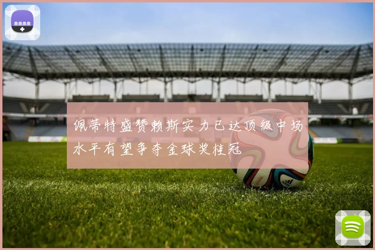 佩蒂特盛赞赖斯实力已达顶级中场水平有望争夺金球奖桂冠